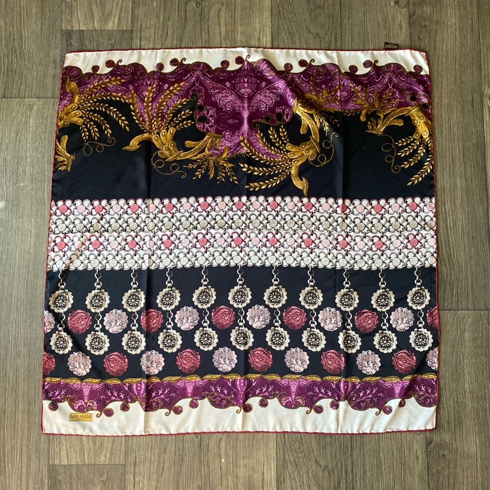 Turkish Satin Square Scarf